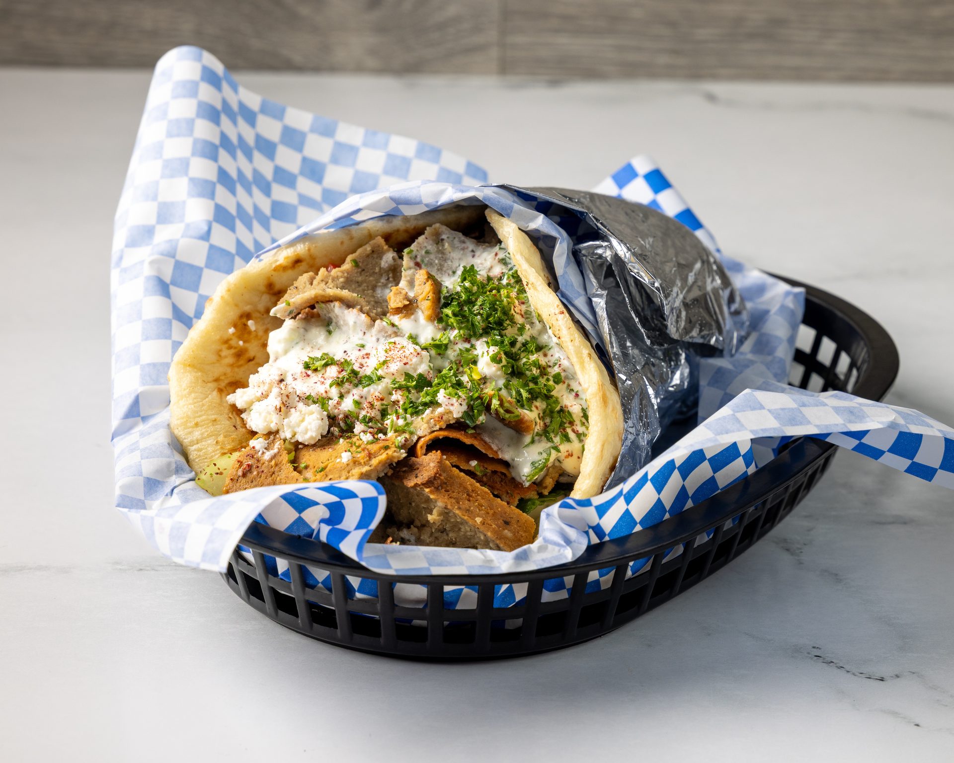 Beef & lamb gyro