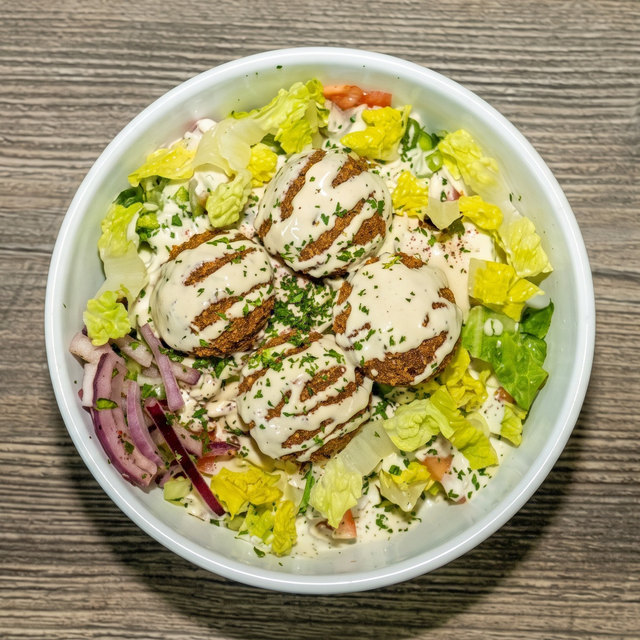 #40 Falafel Salad.