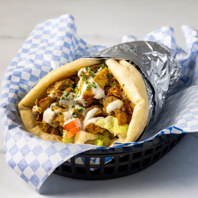 #10 Chicken Shawarma Wrap.