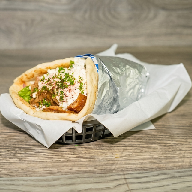 #9 Beef & Lamb Gyro.
