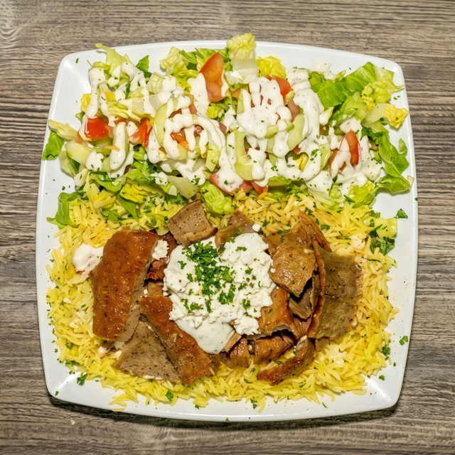 #24 Gyro Entree.